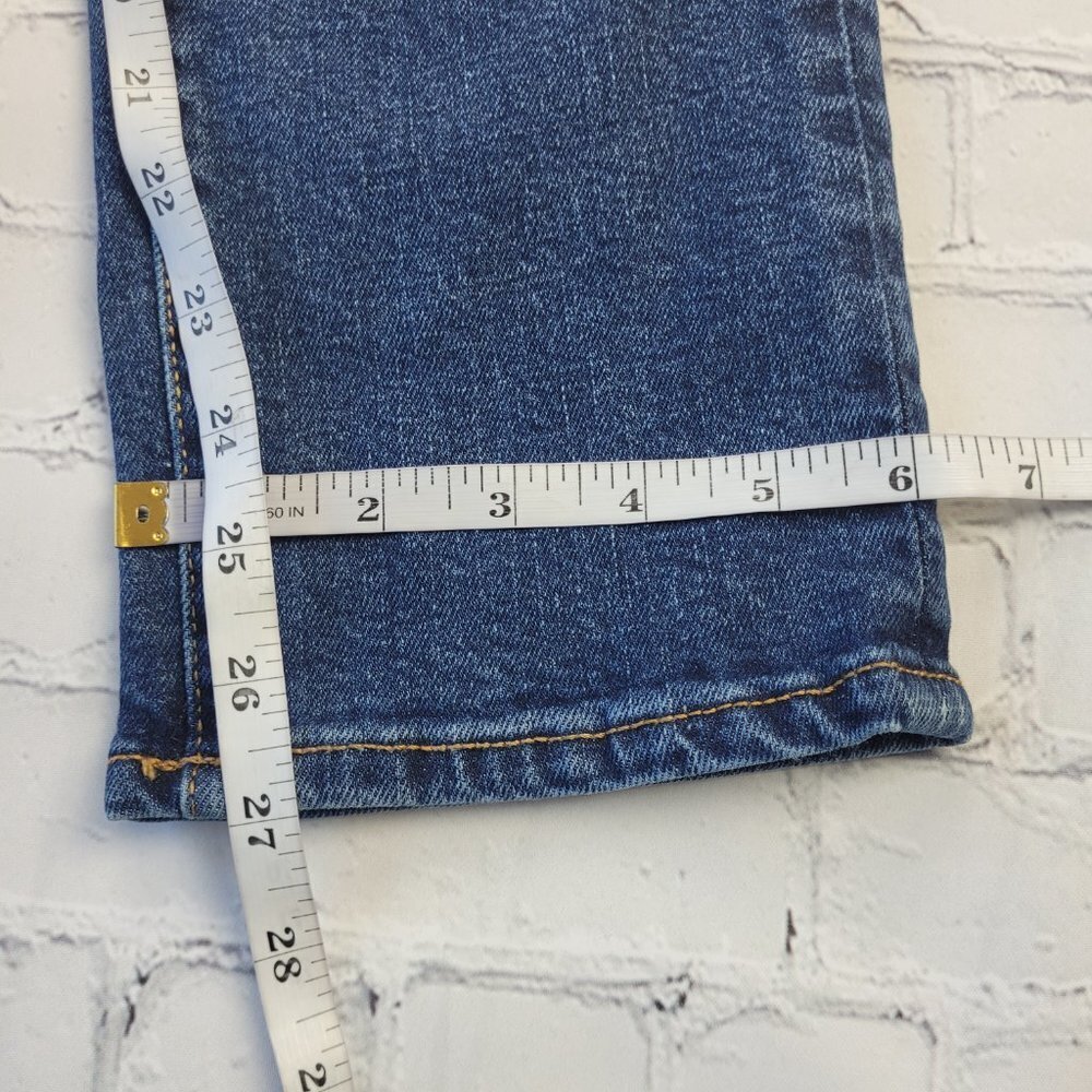 ✅ Gap Woman’s Blue jeans slim size 28 - Picture 4 of 12